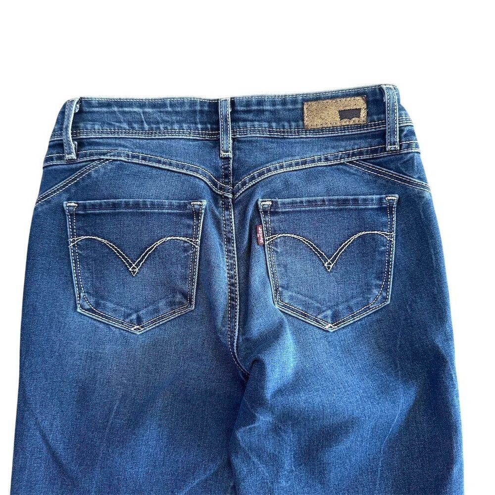 Levi's Revel Demi Curve Skinny Jeans Size 24 Blue Denim Medium Wash - Picture 7 of 11